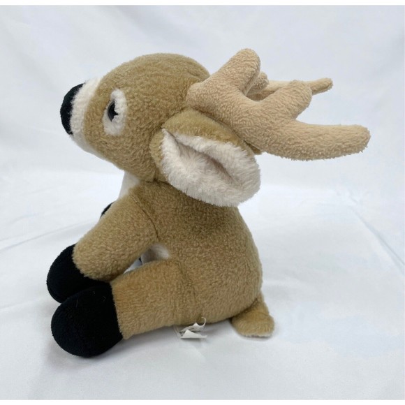 Bass Pro Brown Moose Plush Makes Sounds Stuffed Animal Antlers - Picture 5 of 7